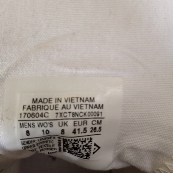 Converse Chuck 70 High Vis Iridescent Rainbow Hologram Metallic Unisex Festival - Picture 7 of 7